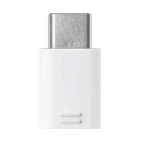 Samsung Micro-USB / Type C Adaptor - Hvid